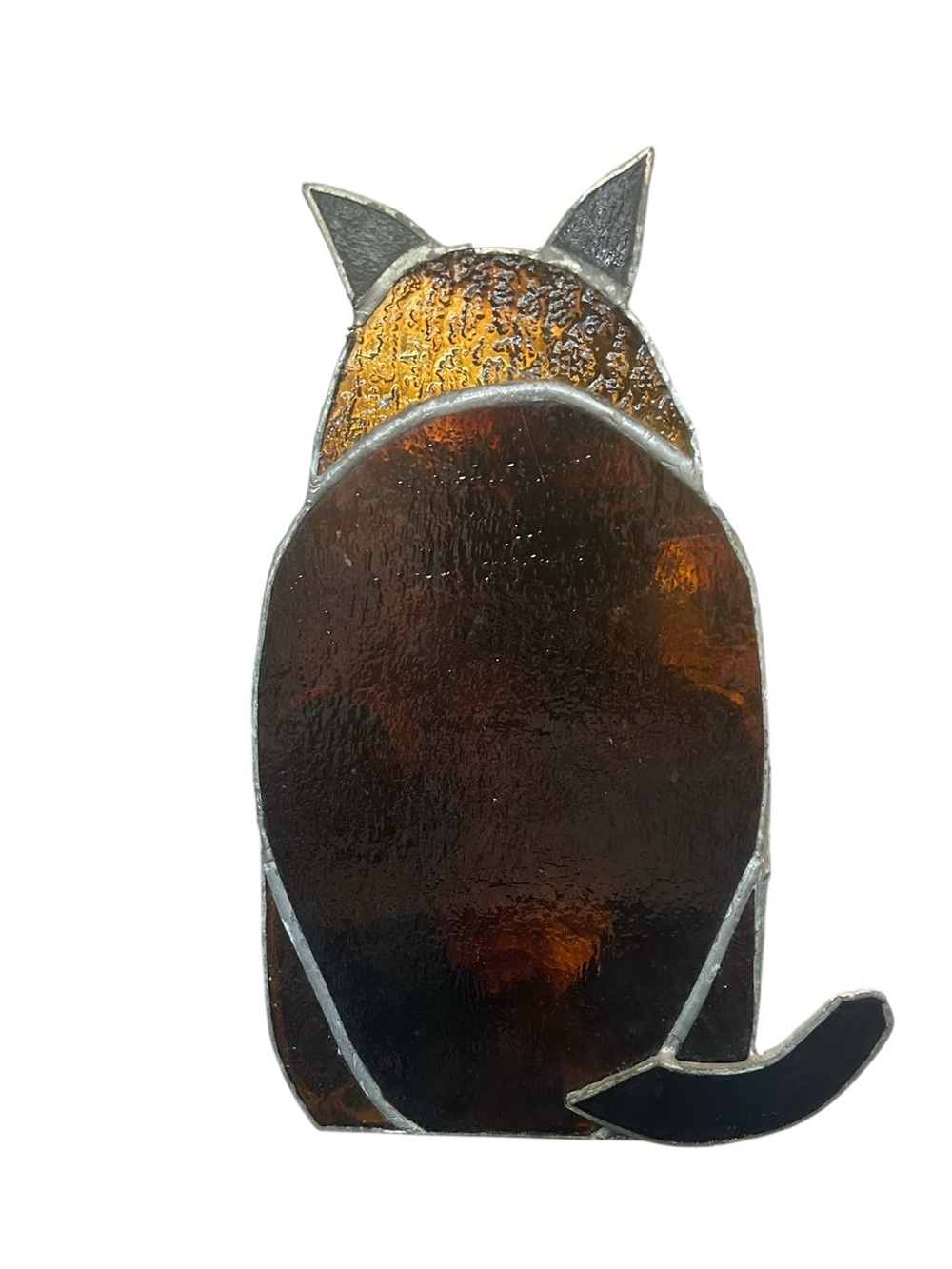 Unique stained glass candle holder countrycore